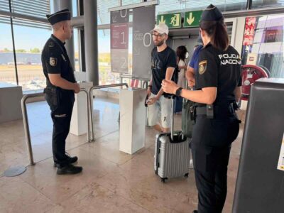 controlli aeroporto minorca spagna