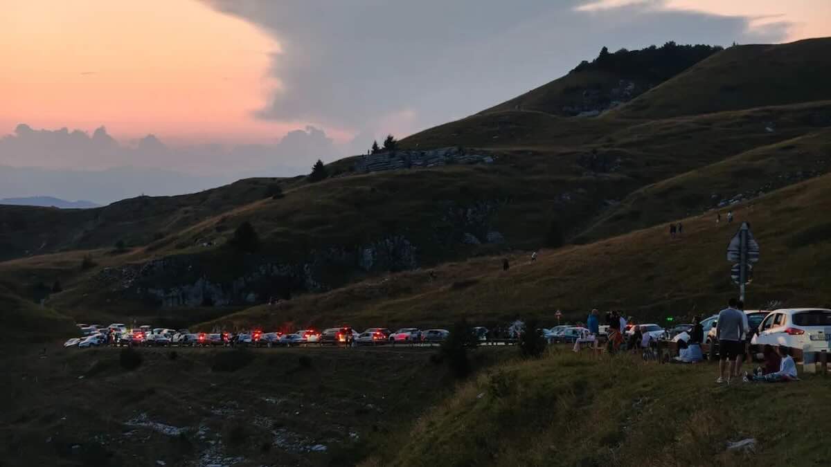 eclissi monte grappa