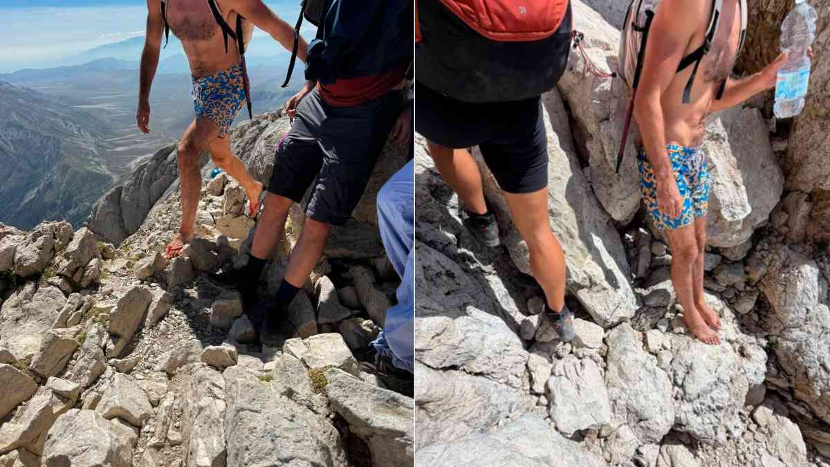 Sul Gran Sasso a piedi nudi