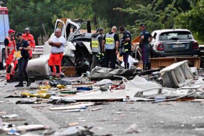 incidente terni rieti ricostruzione camper pullman
