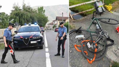 lanzo torinese ciclisti investiti