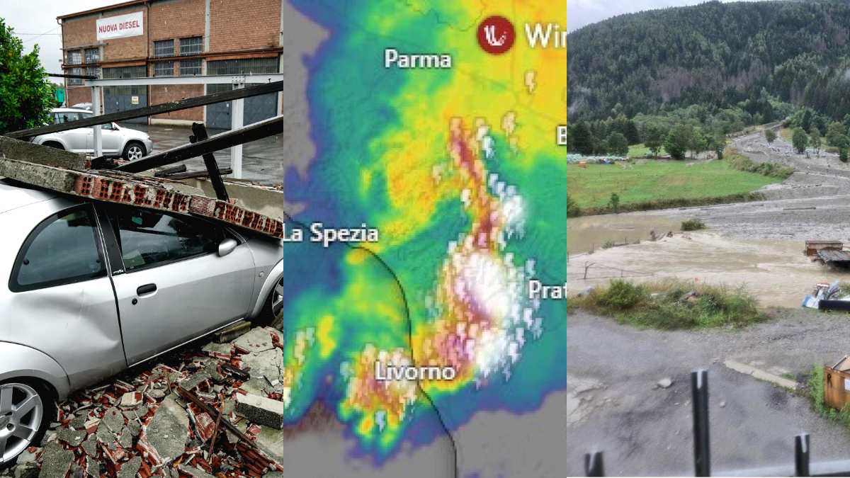 Maltempo nord italia 21 agosto