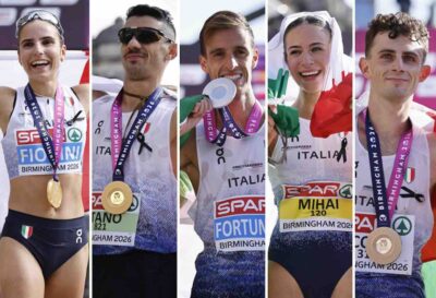 Medaglie marcia Europei atletica