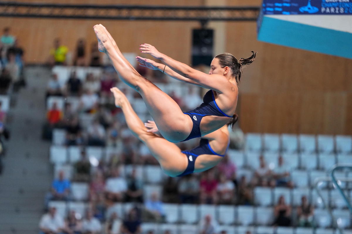 Immagine collegata al feed originale: Trionfo azzurro a Parigi: Pellacani e Pizzini d’oro nel sincro. Chiari Pellacani da record con 5 ori su 5 – Il video