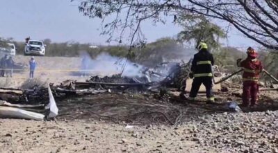 incidente aereo perù