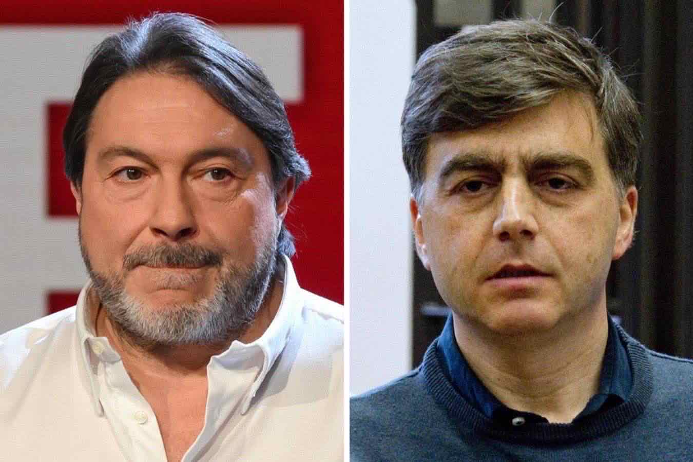 Sigfrido Ranucci e Valter Lavitola