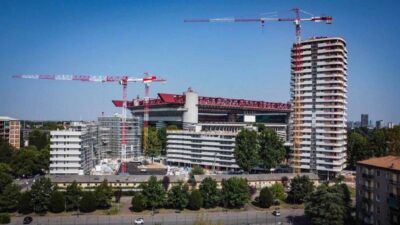 Lo stadio San Siro a Milano