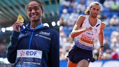 Sara Curtis e Gianmarco Tamberi Europei