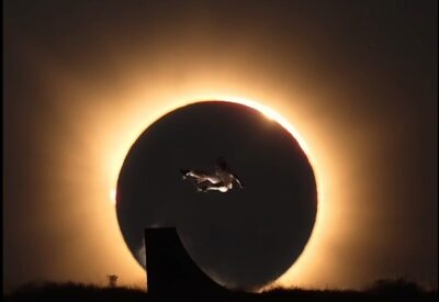 eclissi solare skateboard