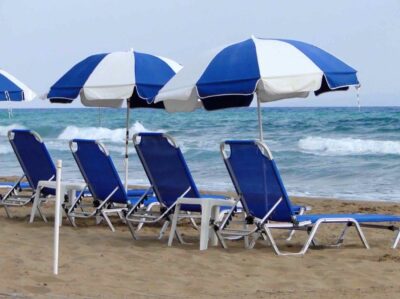 Lettini in spiaggia