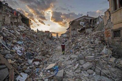 terremoto amatrice cerimonia giorgia meloni rinascita appennino