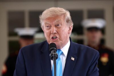 Il presidente Usa Donald Trump