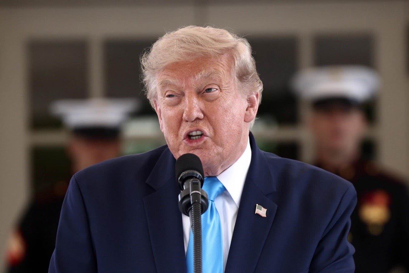 Il presidente Usa Donald Trump