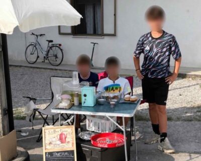 Vendono limonata fresca per comprare un motorino, ammoniti tre ragazzin
