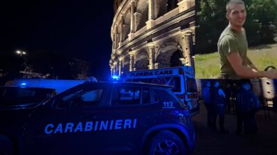 Andrea moretti morto colosseo