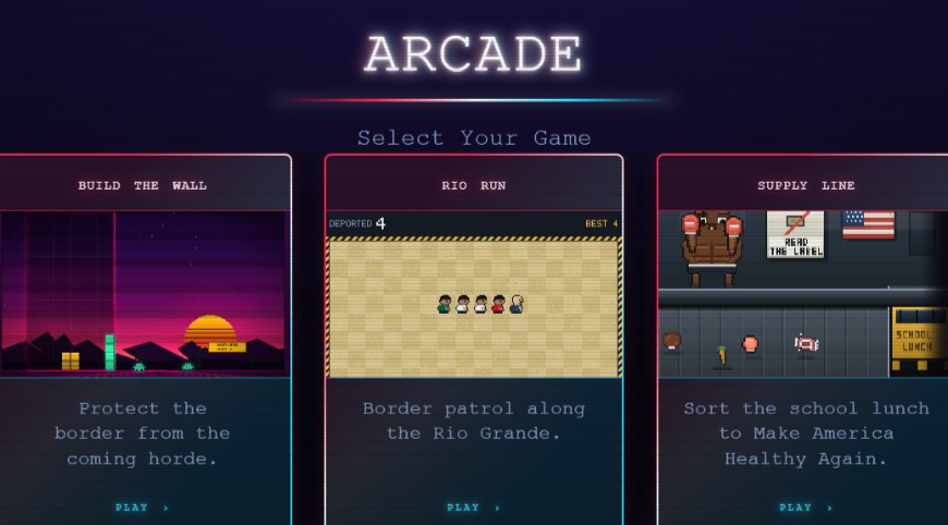 Arcade, i cinque videogiochi della Casa Bianca