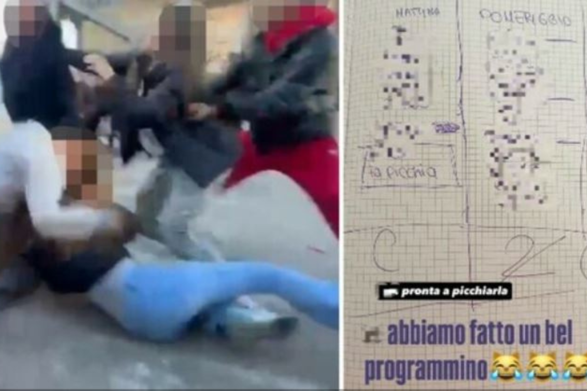 Una ragazza è stata ferita da un gruppo fuori da scuola