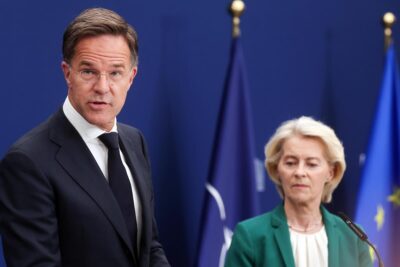 Rutte Von der Leyen Ue Nato