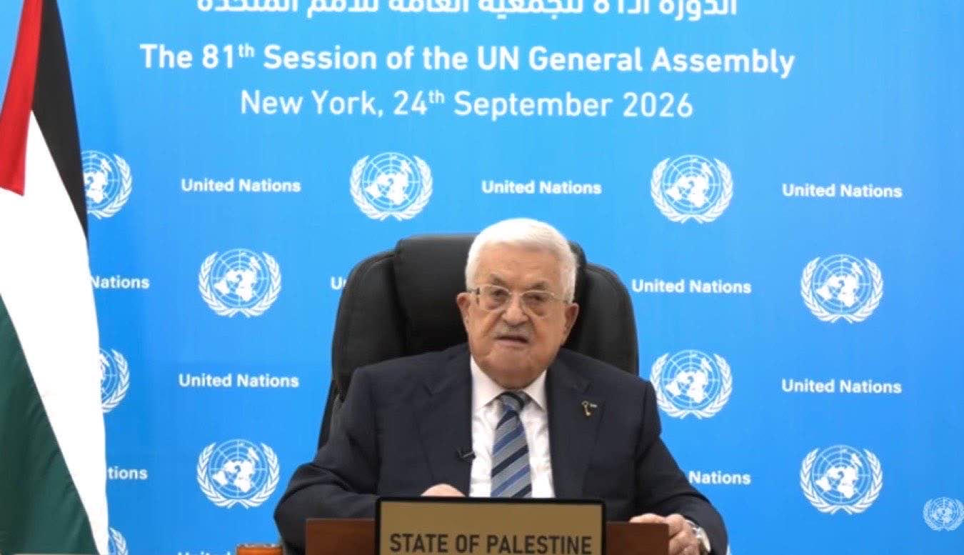 Abu Mazen all'Onu