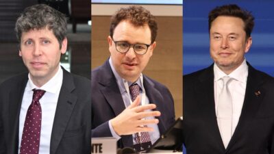 Sam Altman, Dario Amodei ed Elon Musk