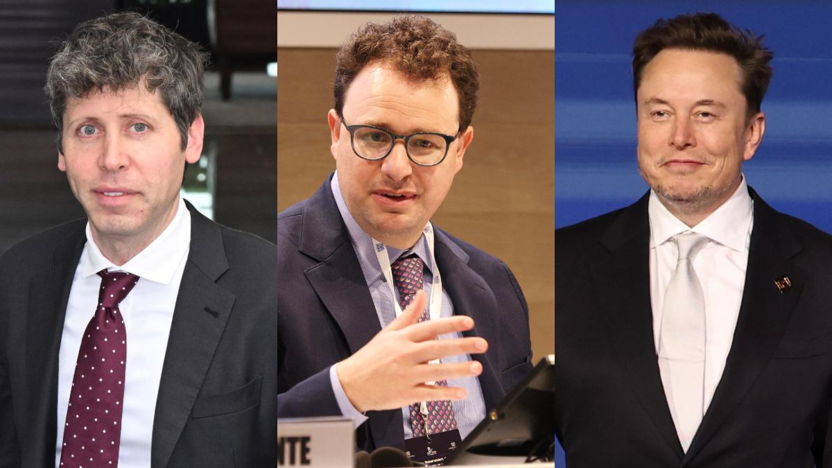 Sam Altman, Dario Amodei ed Elon Musk