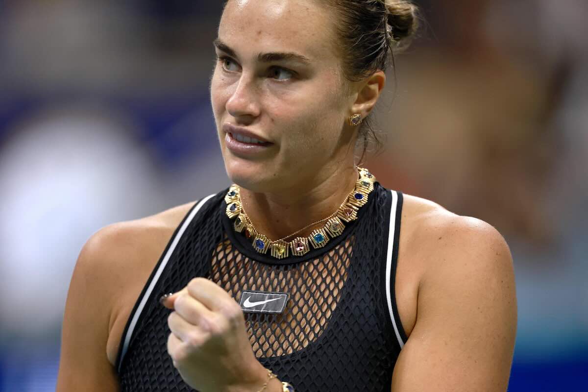 aryna sabalenka collana us open
