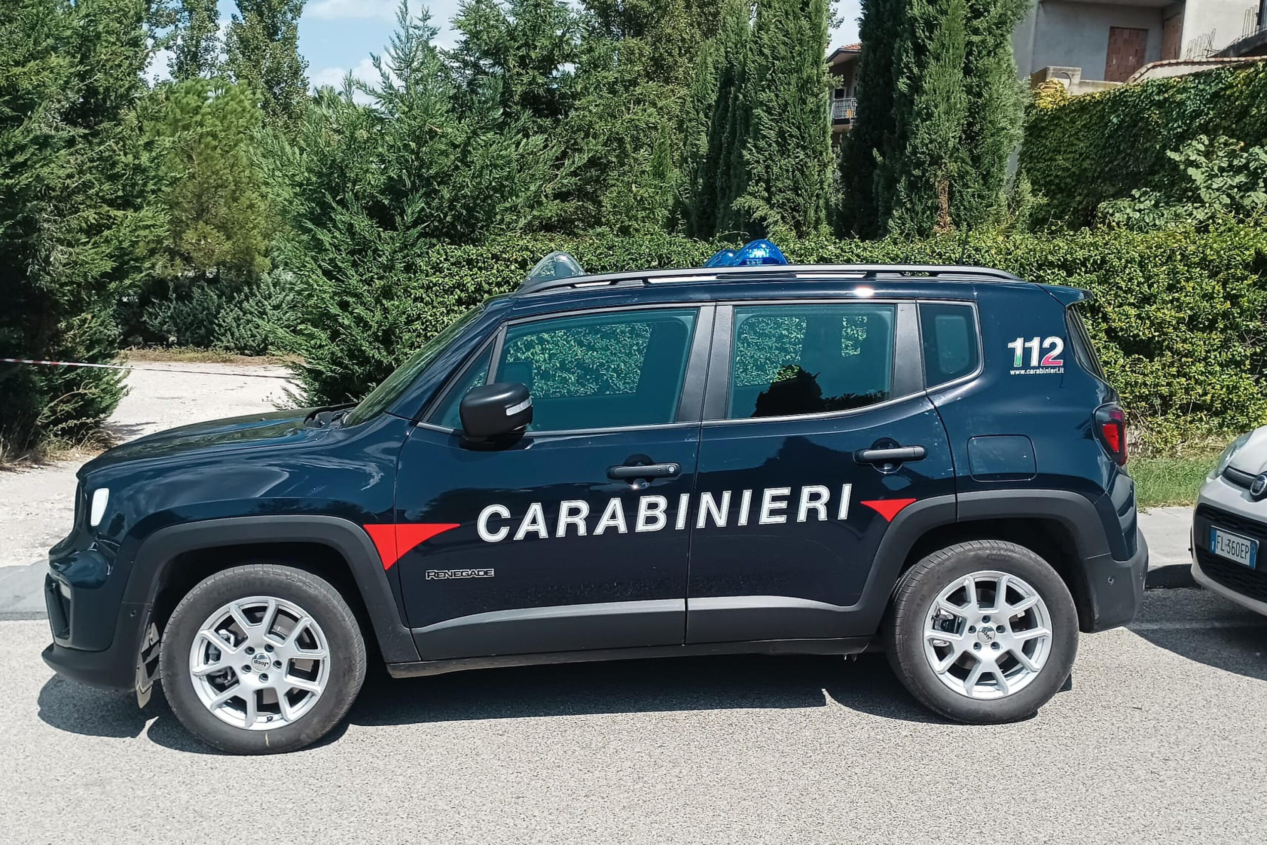Volante dei carabinieri
