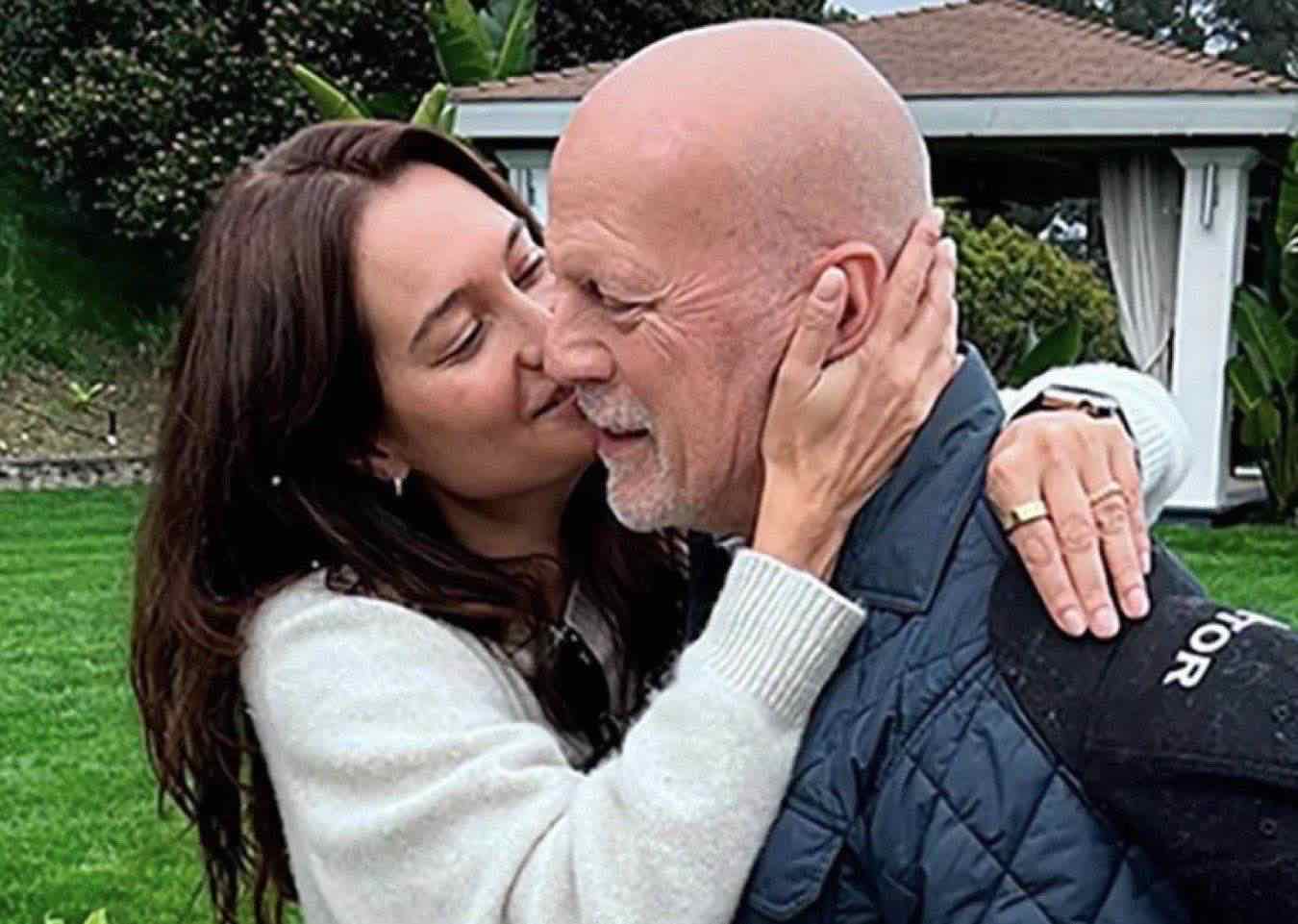 Bruce Willis e la moglie
