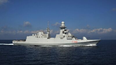 La fregata Carlo Bergamini rientrerà domani dopo la sua missione nel Mar Rosso a protezione delle navi in transito nello stretto di Bab el Mandeb