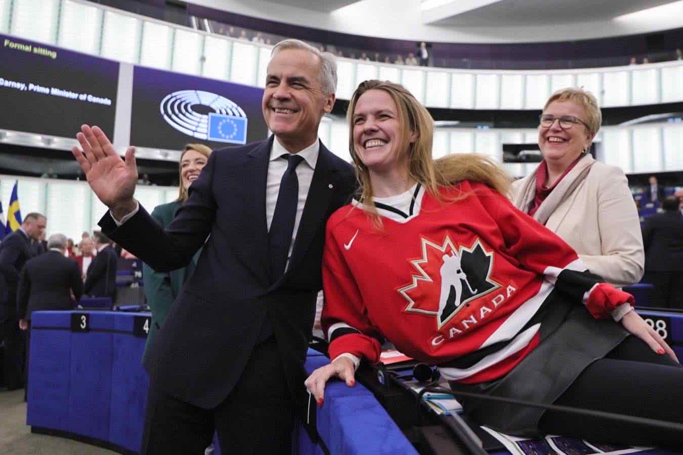 Carney al Parlamento Ue