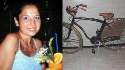 Chiara Poggi e la bici di Alberto Stasi