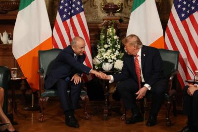 donald trump Micheál Martin