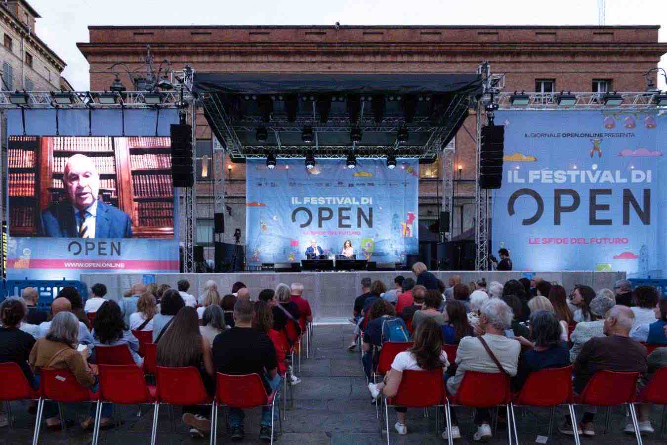 festival-di-open-ministro-nordio-pnrr giornalista video