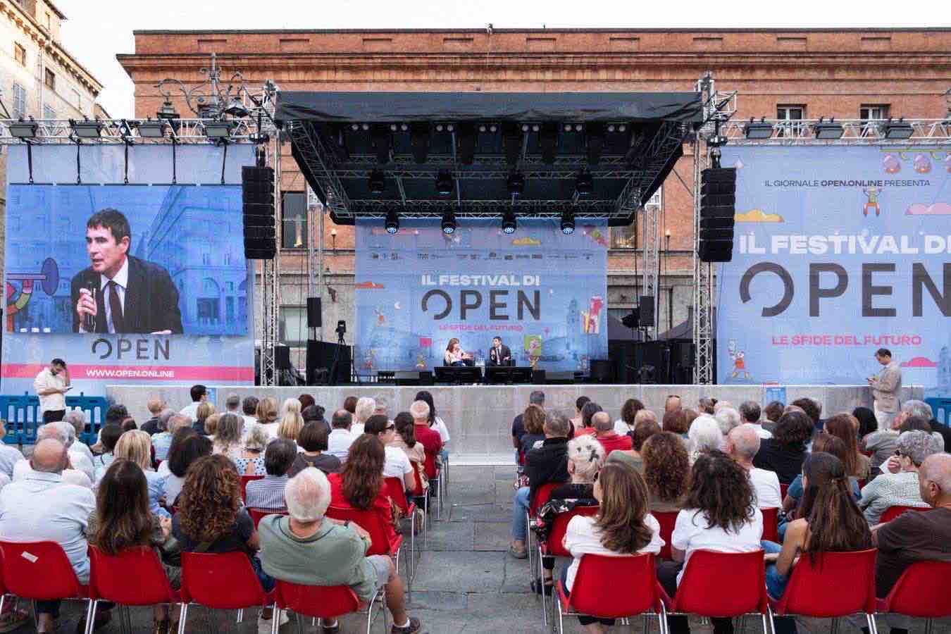 il palco del festival di Open 2026