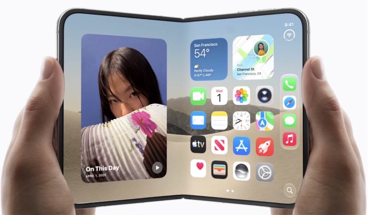 Il nuovo iphone pieghevole
