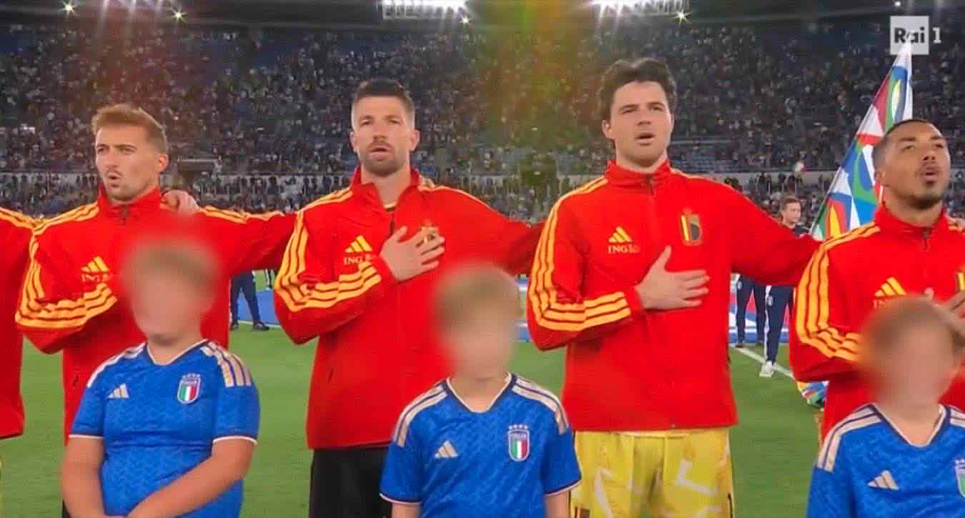 Italia-Belgio fischi inno
