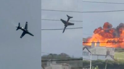 Jet Raf schianto: salvi i due piloti