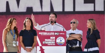 Massimiliano Romeo, capogruppo della Lega al Senato