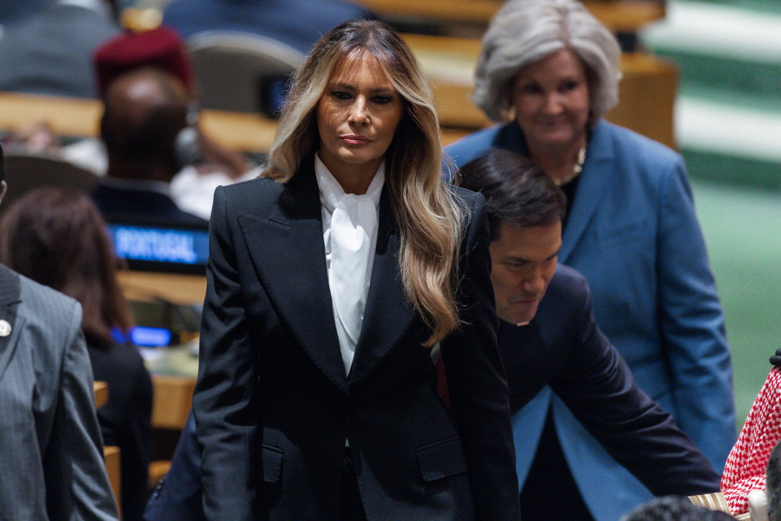 Melania Trump all'Assemblea dell'Onu