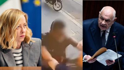 meloni poliziotti aggrediti
