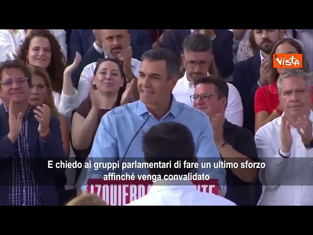 Sanchez sul caso anziana sfratta a Madrid: Decreto casa martedì, è una questione di umanità – Il video