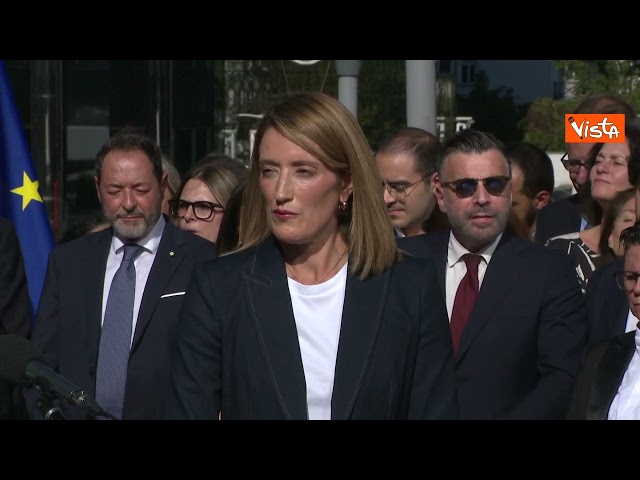 Edificio Eurocamera intitolato a Sassoli, il messaggio di Mattarella: Ha servito il popolo europeo – Il video