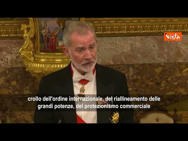Re FIlippo VI di Spagna a Macron: Europa è la nostra casa comune, serve la sua versione migliore – Il video