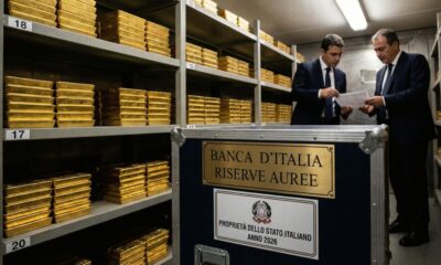 oro bankitalia riserve record