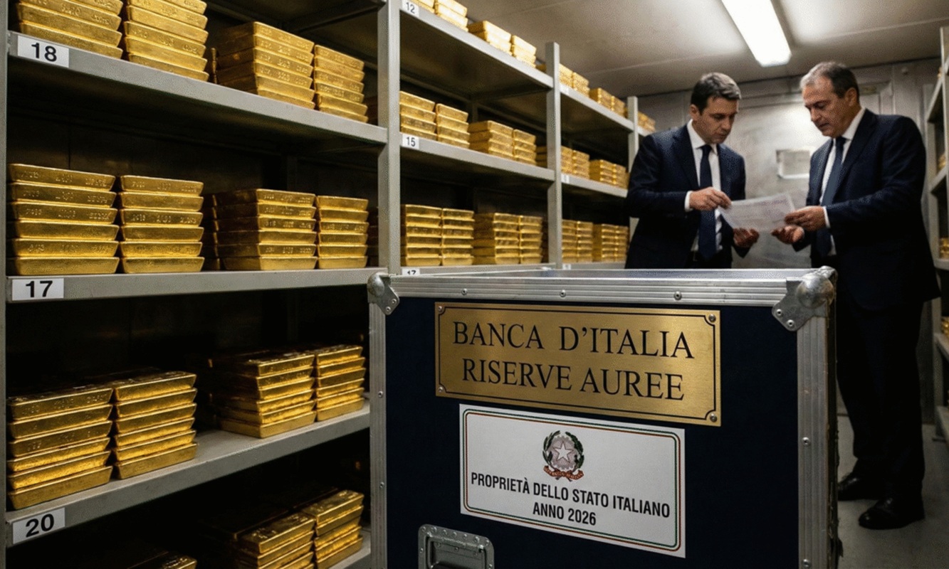 oro bankitalia riserve record