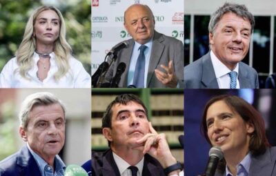 Alcuni degli ospiti politici presenti al festival di Open a Parma dal 18 al 20 settembre 2026