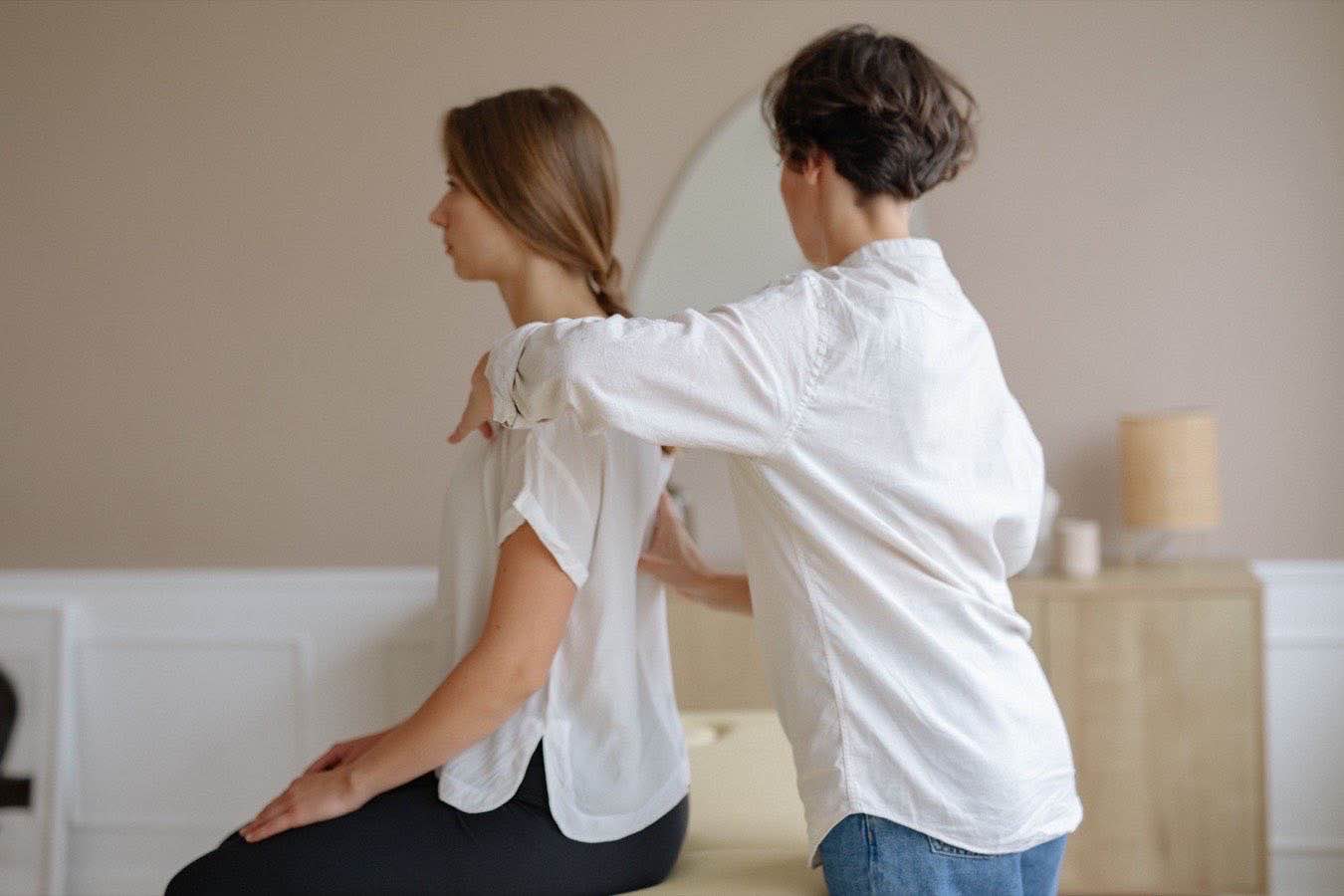 Osteopata che esercita il