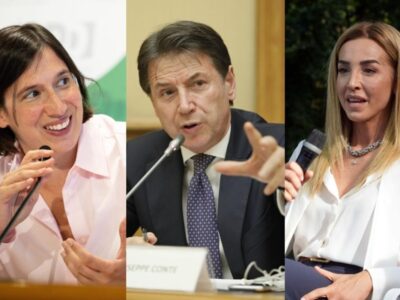 primarie centrosinistra pd m5s giuseppe conte silvia salis elly schlein