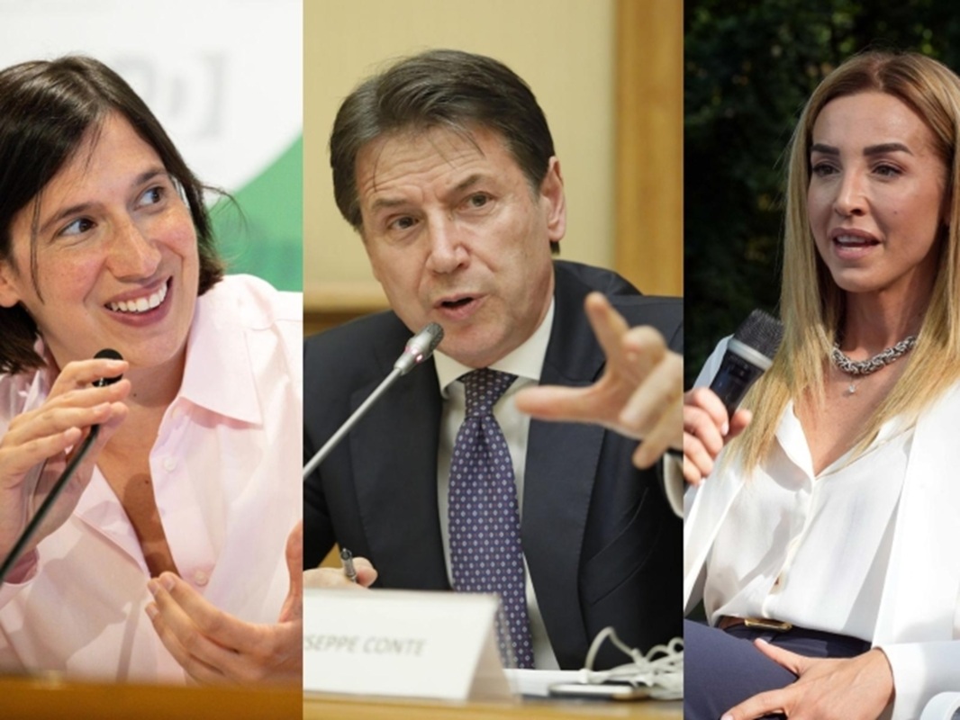 primarie centrosinistra pd m5s giuseppe conte silvia salis elly schlein