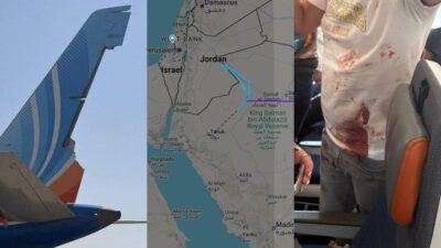Rissa sul volo Dubai-Tel Aviv